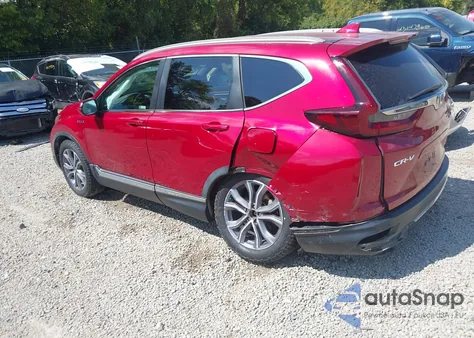 2021 Honda Cr-V Hybrid Touring из США, поврежденный, VIN 7FART6H90ME000709